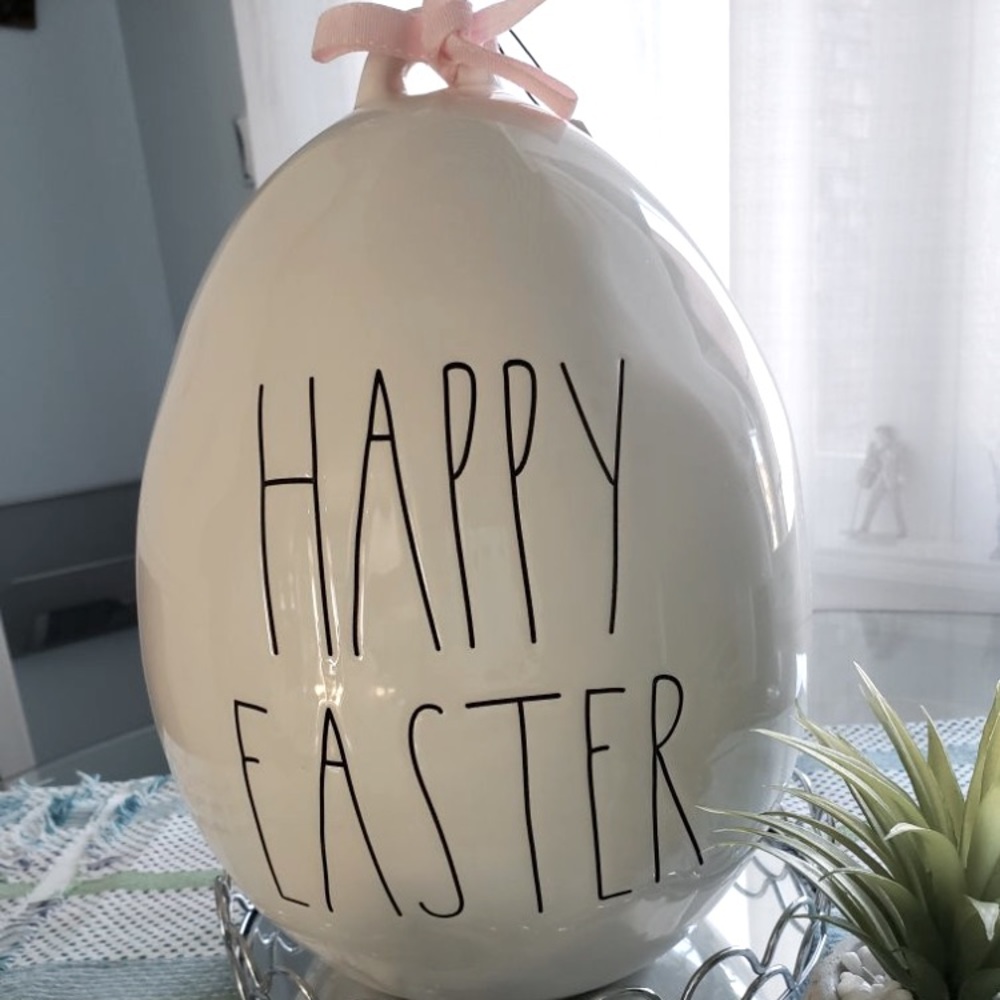 Rae Dunn Happy Easter Egg